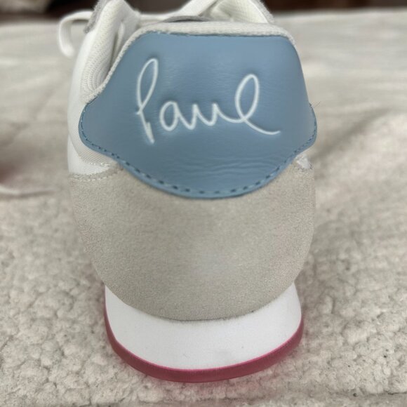 Paul Smith Women's White "Booker" Trainers NWOT Size EU 39 US 8.5 - Picture 3 of 8